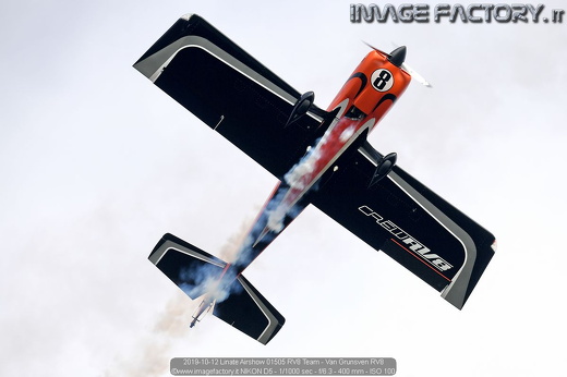 2019-10-12 Linate Airshow 01505 RV8 Team - Van Grunsven RV8